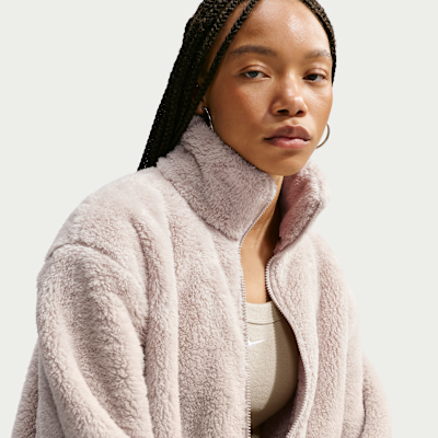 Nike Sportswear Essential Women's High-Pile Fleece Jacket. Nike.com